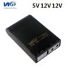 WGP Mini UPS- Router + ONU Backup up to 8 Hours (5V, 9V, 12V Output) - Black Color