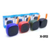 X-312 Mini Bluetooth Speaker Clear Sound SD USB Supported